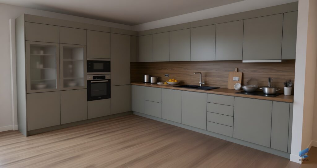 Ultrarealistische Küche Renderings mit Corpus